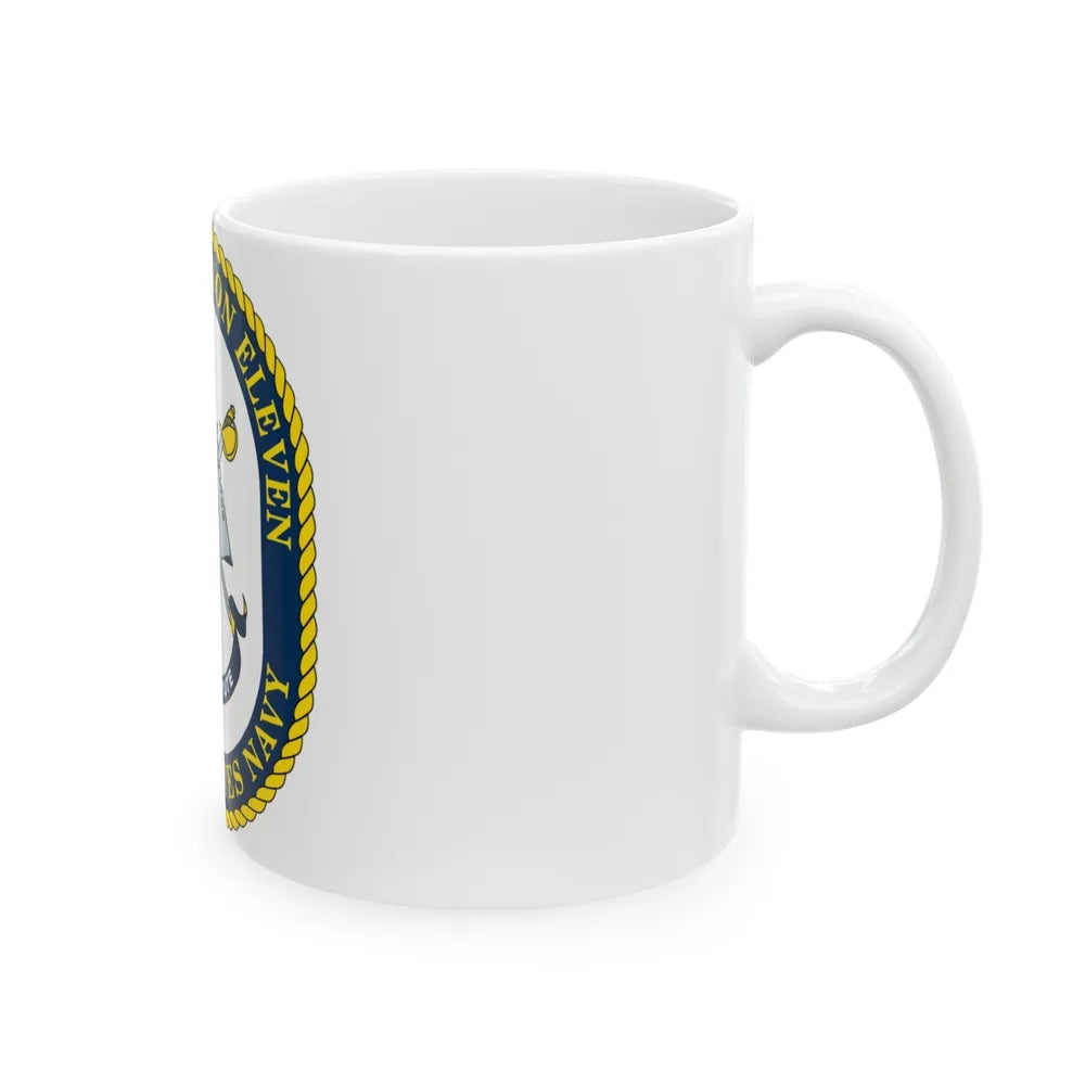 Surface DIV 11 USN (U.S. Navy) White Coffee Mug-Go Mug Yourself