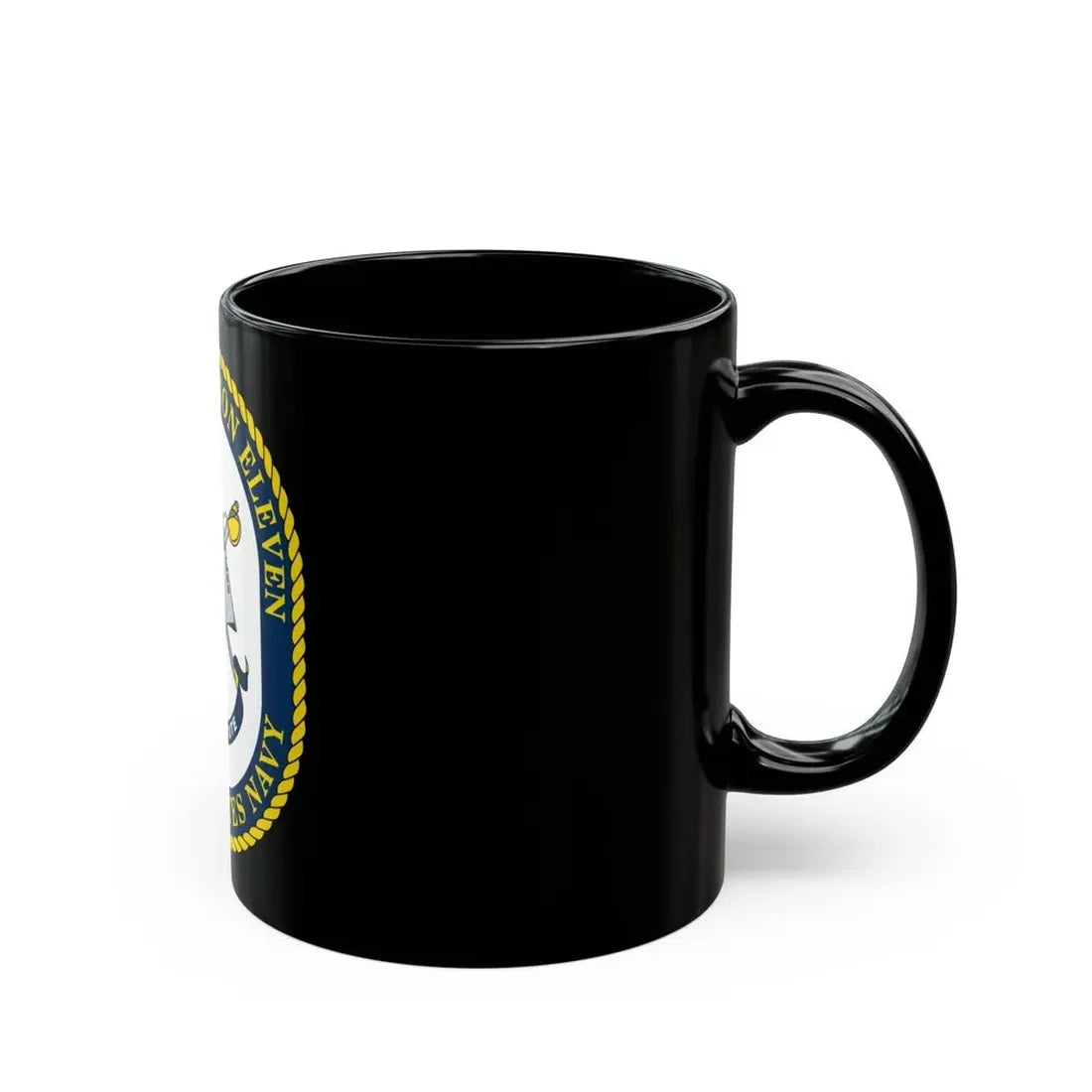 Surface DIV 11 USN (U.S. Navy) Black Coffee Mug - Go Mug Yourself