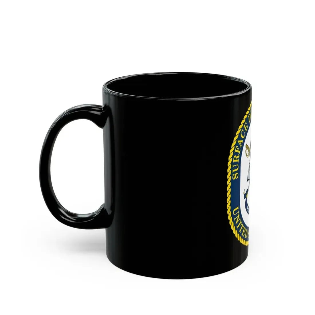 Surface DIV 11 USN (U.S. Navy) Black Coffee Mug - Go Mug Yourself