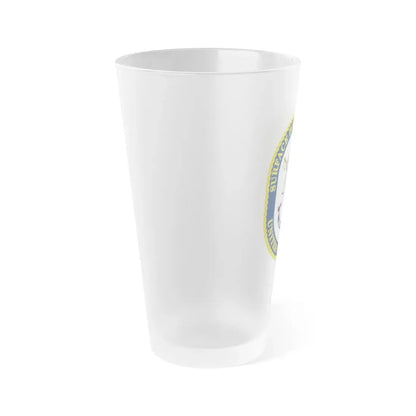 Surface DIV 11 USN (U.S. Navy) Frosted Pint Glass 16oz - Go Mug Yourself