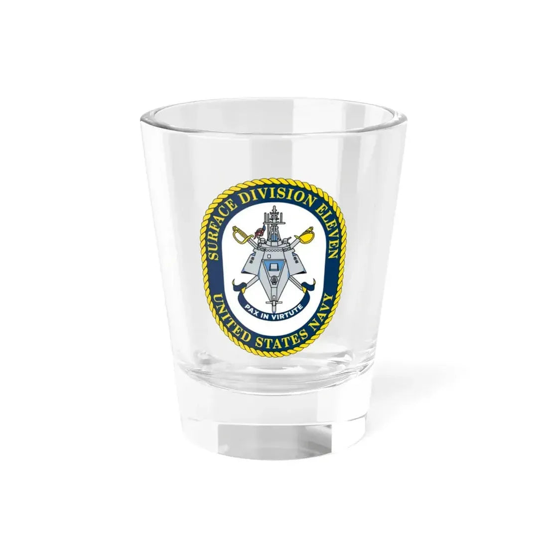 Surface DIV 11 USN (U.S. Navy) Shot Glass 1.5oz 1.5oz - Go Mug Yourself