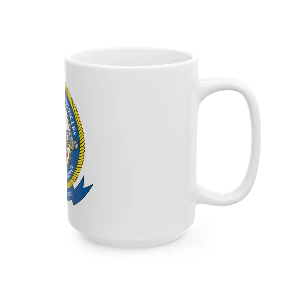 Surface Warfare Officer School Command Great Lakes (U.S. Navy) White Coffee Mug-Go Mug Yourself