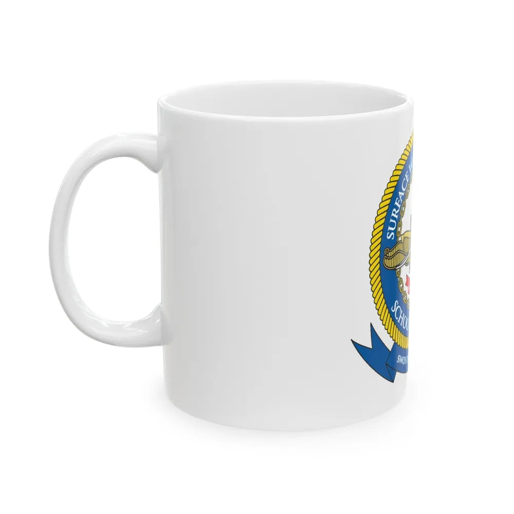 Surface Warfare Officer School Command Great Lakes (U.S. Navy) White Coffee Mug-Go Mug Yourself