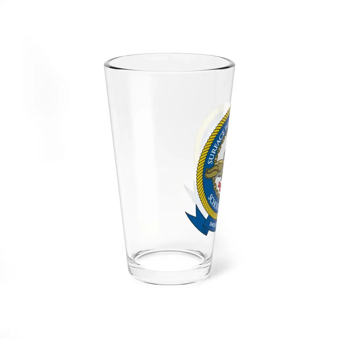 Surface Warfare Officer School Command Great Lakes (U.S. Navy) Pint Glass 16oz - Go Mug Yourself