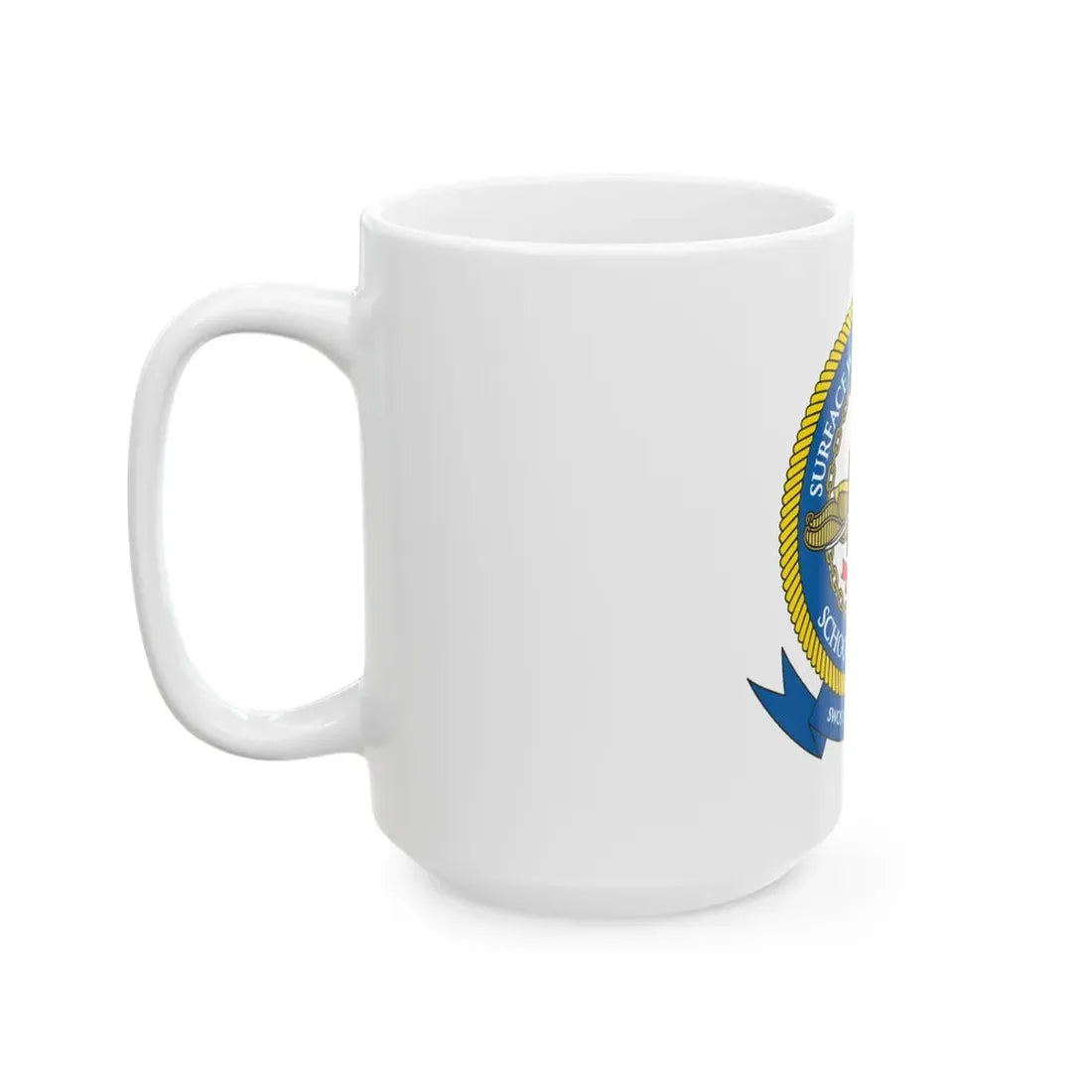 Surface Warfare Officer School Command Great Lakes (U.S. Navy) White Coffee Mug - Go Mug Yourself