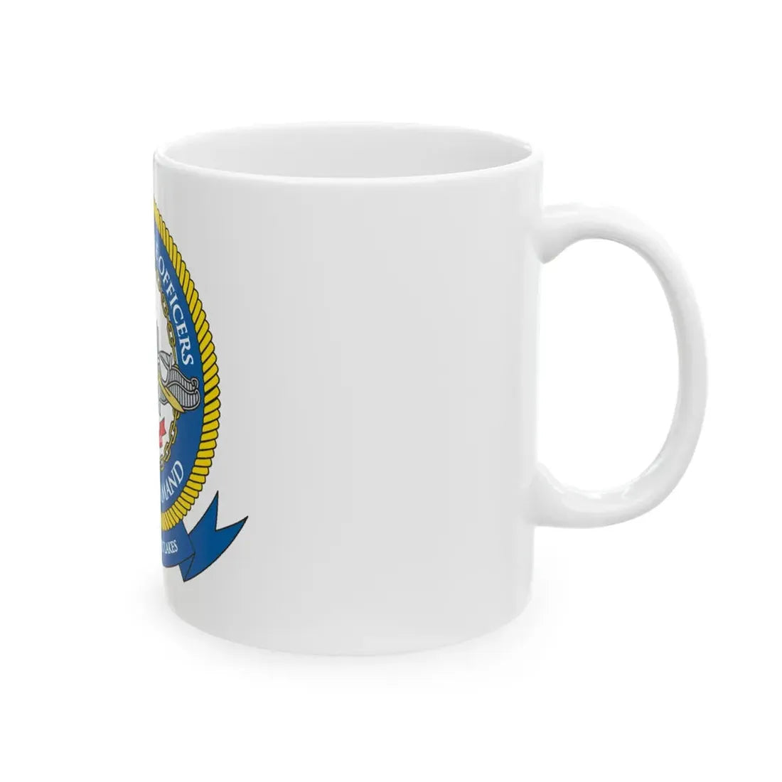 Surface Warfare Officer School Command Great Lakes (U.S. Navy) White Coffee Mug - Go Mug Yourself