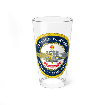 Surface Warfare Schools Command (U.S. Navy) Pint Glass 16oz 16oz - Go Mug Yourself
