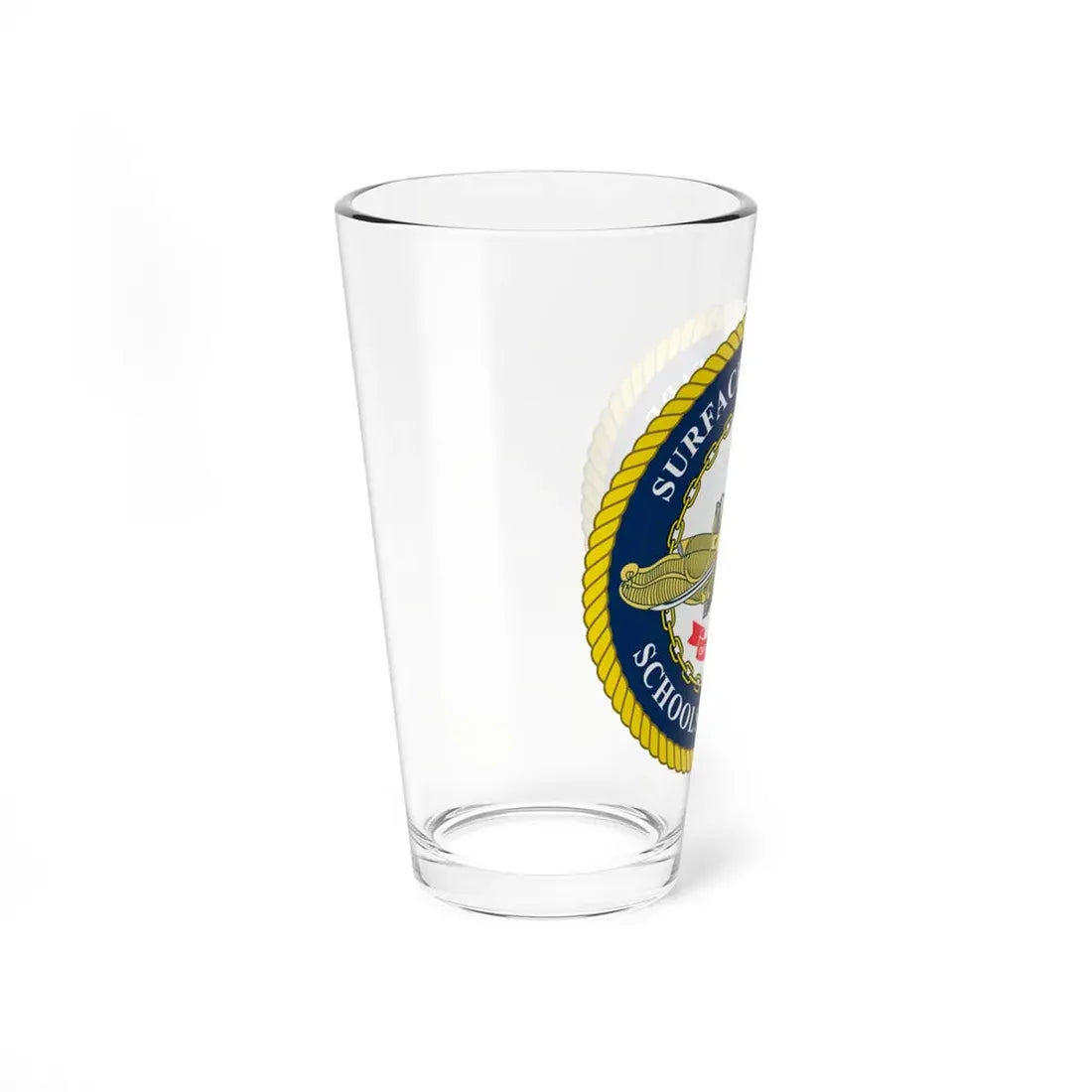 Surface Warfare Schools Command (U.S. Navy) Pint Glass 16oz - Go Mug Yourself