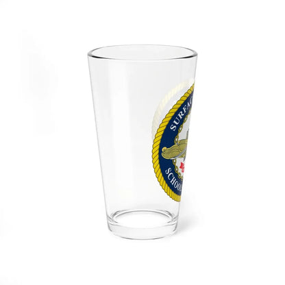 Surface Warfare Schools Command (U.S. Navy) Pint Glass 16oz - Go Mug Yourself