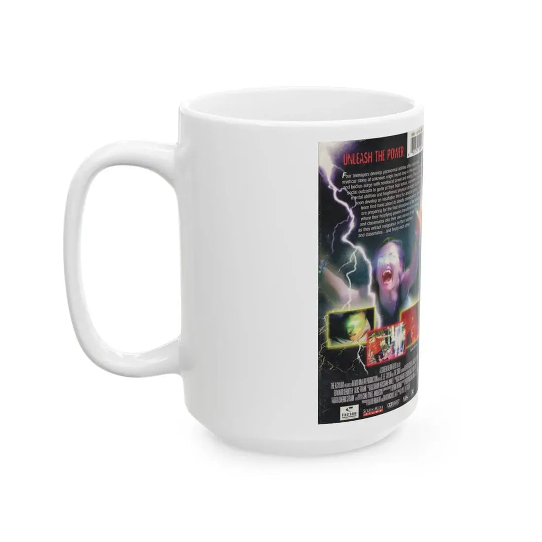 SURGE (VHS COVER) - White Coffee Mug - Go Mug Yourself