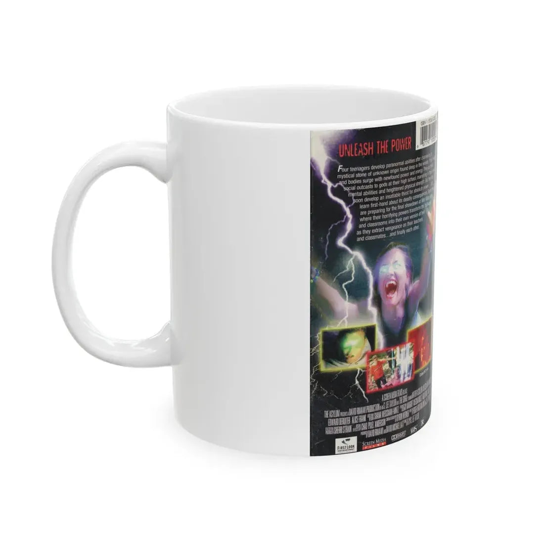 SURGE (VHS COVER) - White Coffee Mug - Go Mug Yourself