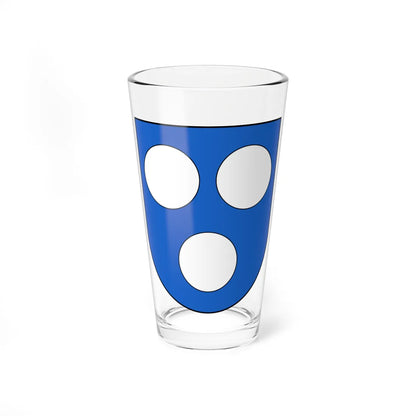 Surpierre-blazon (Switzerland) (Coat of Arms) Pint Glass 16oz 16oz - Go Mug Yourself
