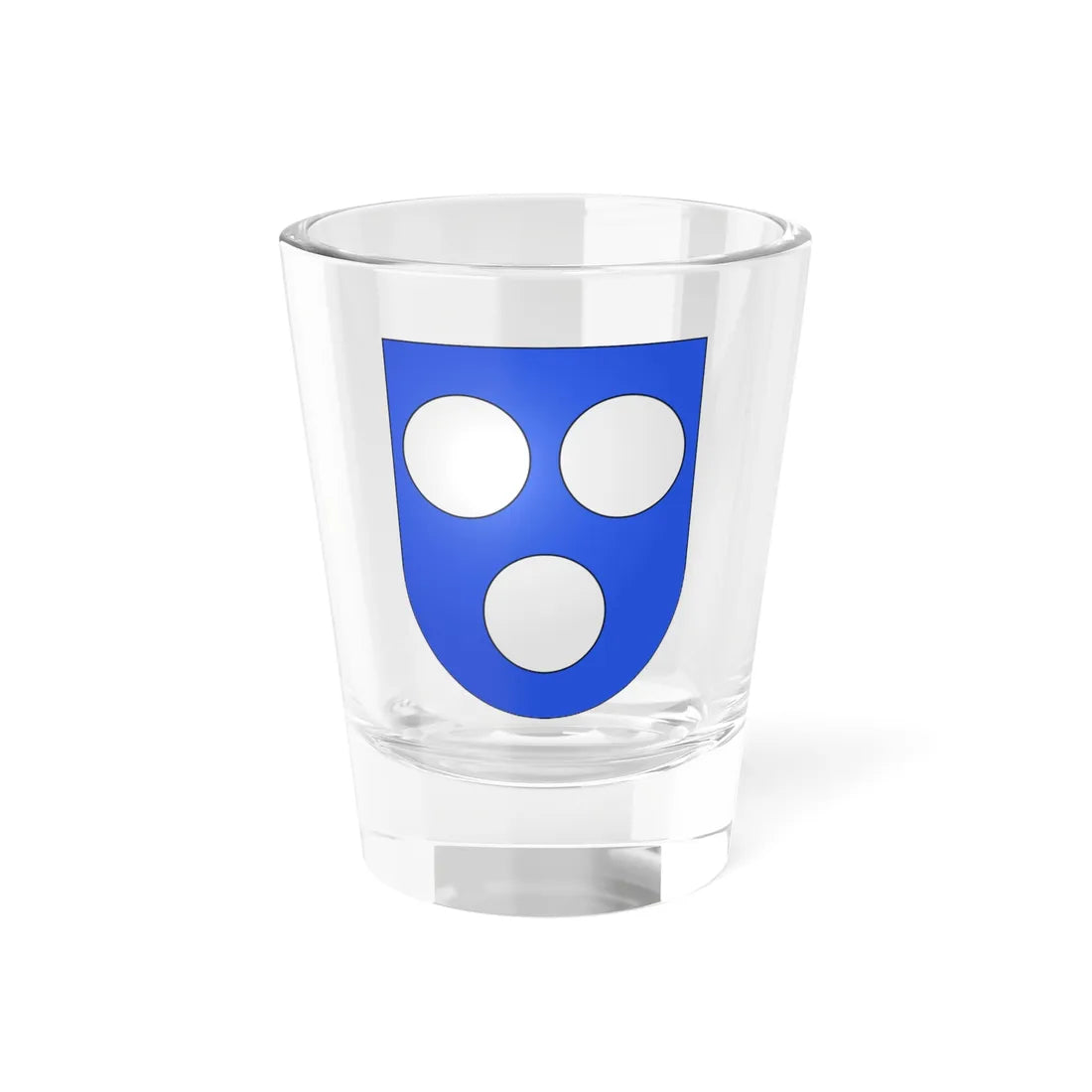 Surpierre-coat of arms (Switzerland) (Coat of Arms) Shot Glass 1.5oz 1.5oz - Go Mug Yourself