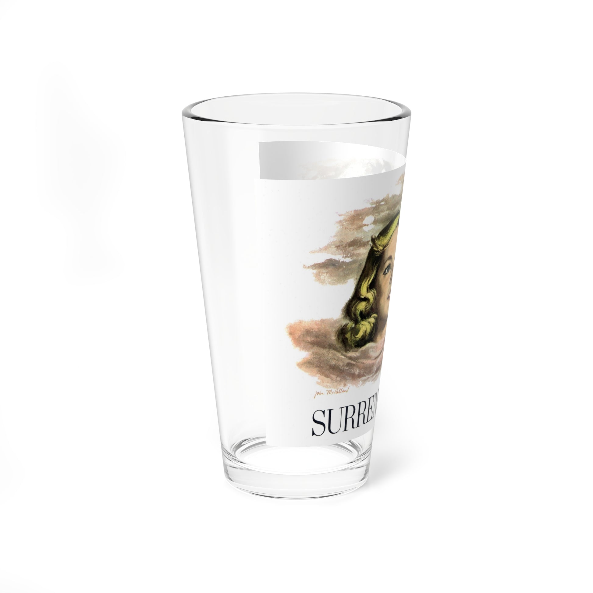 Surrender, Collier's, August 9, 1952 (Magazine Illustration) Pint Glass 16oz-Go Mug Yourself