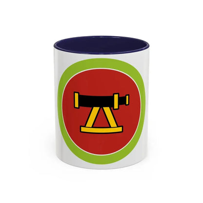 Surveying (Boy Scout Merit Badge) Accent Coffee Mug 11oz Navy - Go Mug Yourself