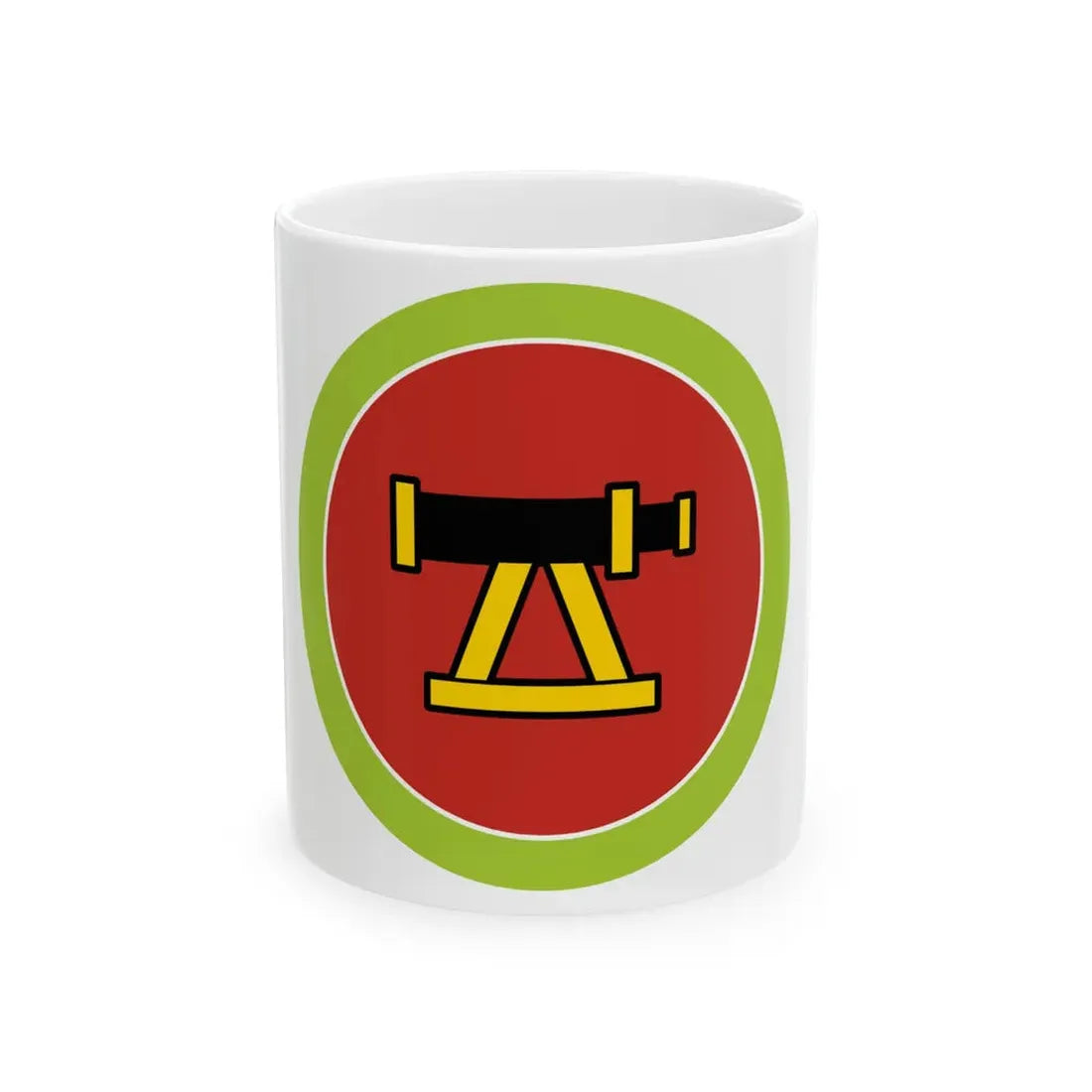 Surveying (Boy Scout Merit Badge) White Coffee Mug 11oz - Go Mug Yourself
