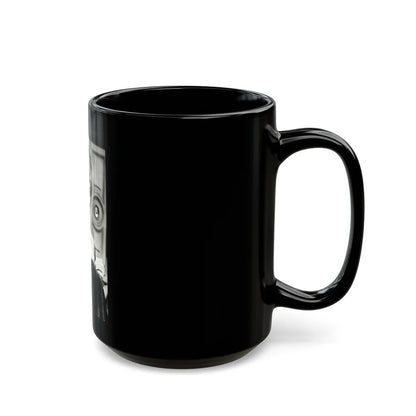 Susan Denberg #02 (Vintage Female Icon) Black Coffee Mug-Go Mug Yourself