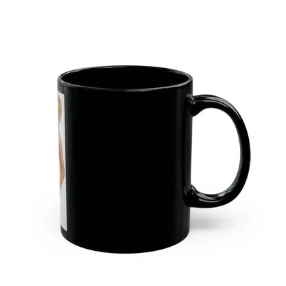 Susan Denberg #08 - Topless3 (Vintage Female Icon) Black Coffee Mug - Go Mug Yourself