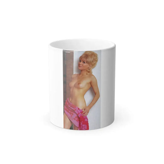 Susan Denberg #08 - Topless3 (Vintage Female Icon) Color Changing Mug 11oz Default Title - Go Mug Yourself