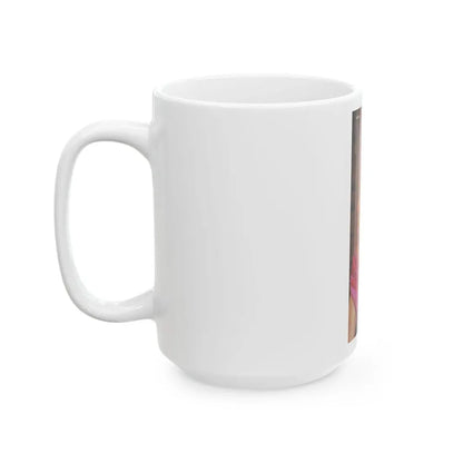 Susan Denberg #08 - Topless3 (Vintage Female Icon) White Coffee Mug - Go Mug Yourself