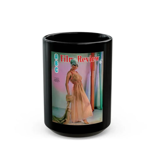 Susan Denberg #103 - Mag. Cover (Vintage Female Icon) Black Coffee Mug 15oz - Go Mug Yourself