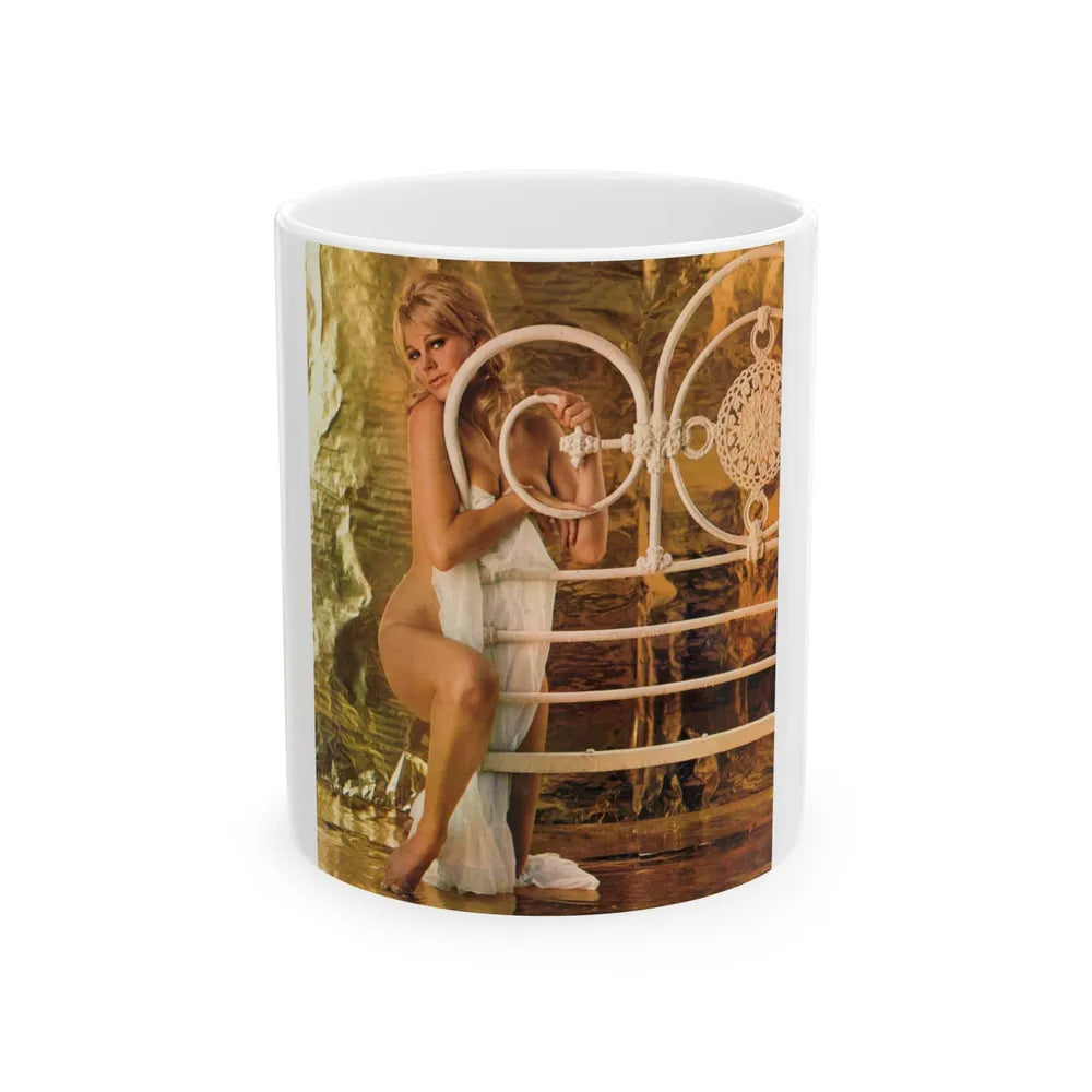 Susan Denberg #109 (Vintage Female Icon) White Coffee Mug-11oz-Go Mug Yourself