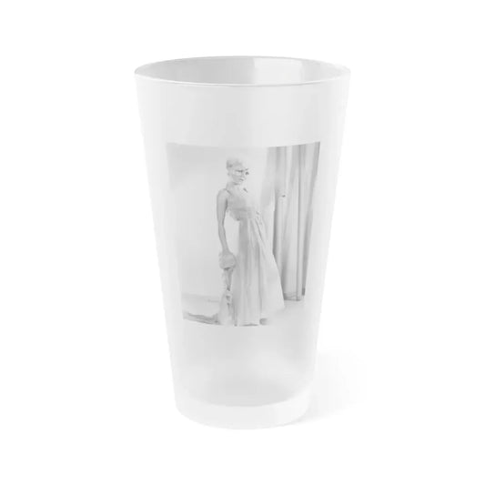 Susan Denberg #11 (Vintage Female Icon) Frosted Pint Glass 16oz 16oz Frosted - Go Mug Yourself