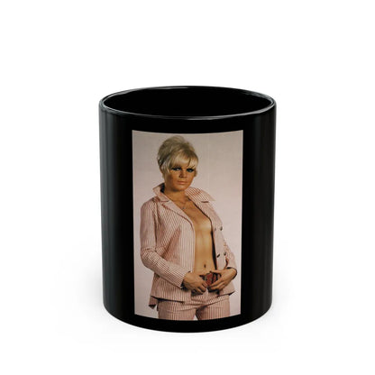 Susan Denberg #111 (Vintage Female Icon) Black Coffee Mug-11oz-Go Mug Yourself