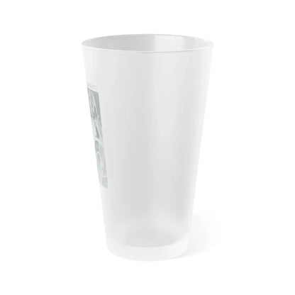 Susan Denberg #113 (Vintage Female Icon) Frosted Pint Glass 16oz - Go Mug Yourself