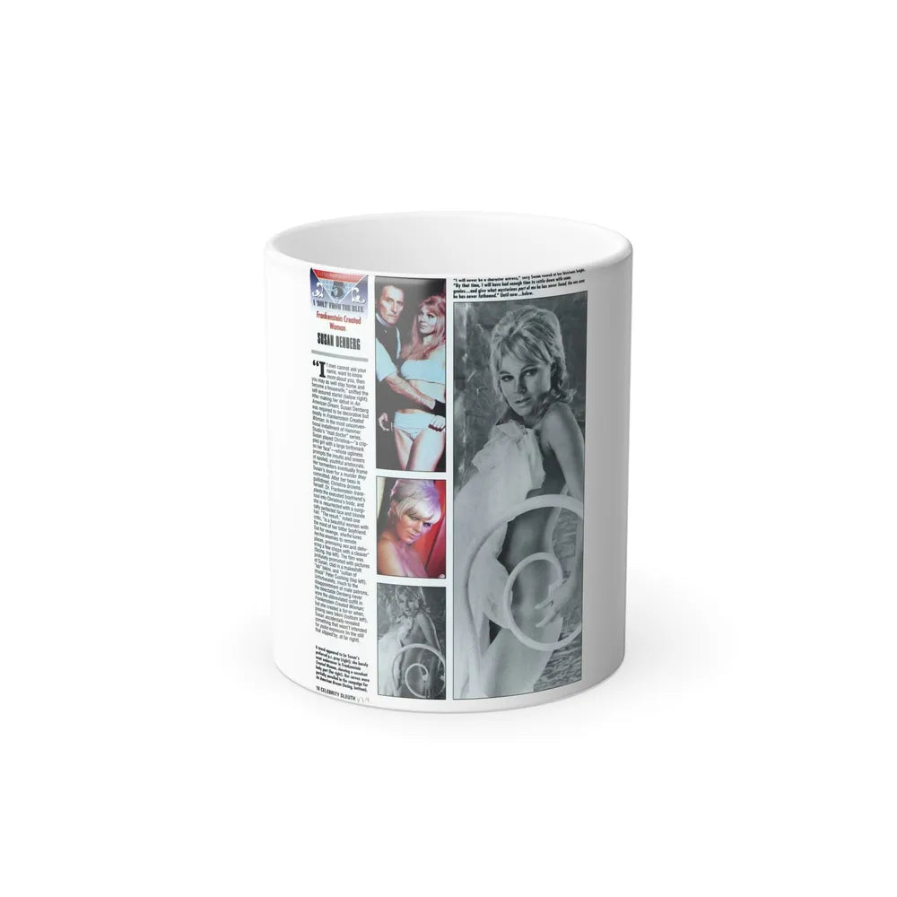 Susan Denberg #113 (Vintage Female Icons) Color Changing Mug 11oz-11oz-Go Mug Yourself