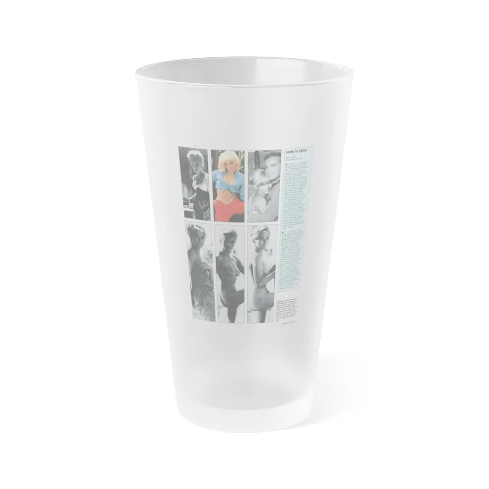 Susan Denberg #114 (Vintage Female Icon) Frosted Pint Glass 16oz-16oz-Frosted-Go Mug Yourself