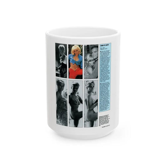 Susan Denberg #114 (Vintage Female Icon) White Coffee Mug-15oz-Go Mug Yourself