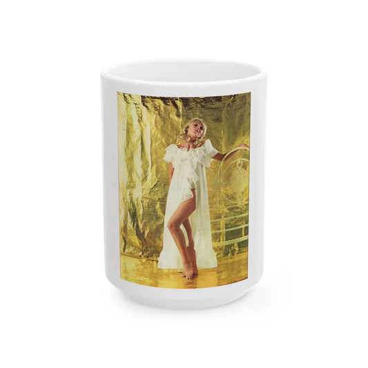 Susan Denberg #115 (Vintage Female Icon) White Coffee Mug-15oz-Go Mug Yourself