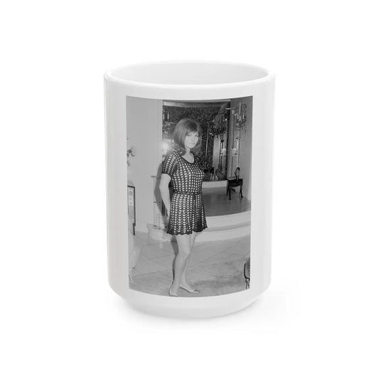 Susan Denberg #117 (Vintage Female Icon) White Coffee Mug-15oz-Go Mug Yourself