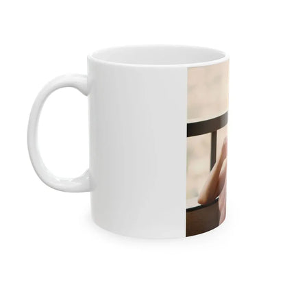 Susan Denberg #26 - Topless (Vintage Female Icon) White Coffee Mug - Go Mug Yourself