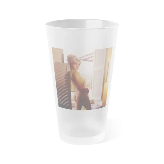 Susan Denberg #38 (Vintage Female Icon) Frosted Pint Glass 16oz 16oz Frosted - Go Mug Yourself