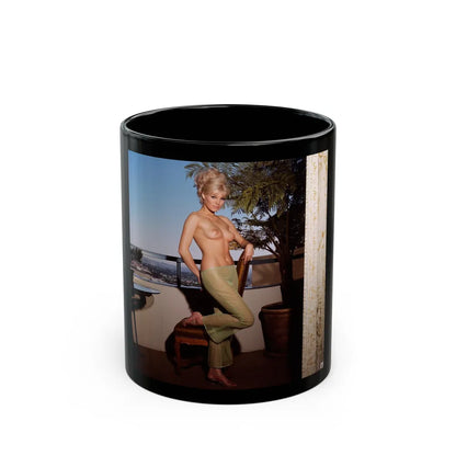 Susan Denberg #431 (Vintage Female Icon) Black Coffee Mug-11oz-Go Mug Yourself