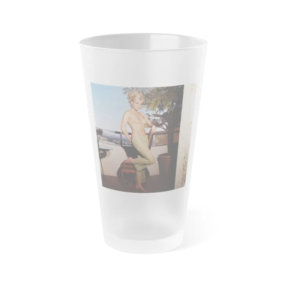 Susan Denberg #431 (Vintage Female Icon) Frosted Pint Glass 16oz-16oz-Frosted-Go Mug Yourself