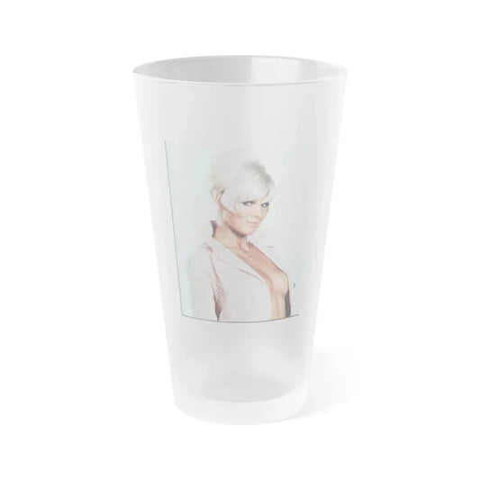 Susan Denberg #45 (Vintage Female Icon) Frosted Pint Glass 16oz 16oz Frosted - Go Mug Yourself