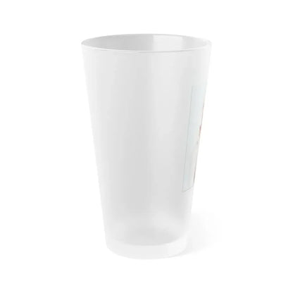 Susan Denberg #45 (Vintage Female Icon) Frosted Pint Glass 16oz - Go Mug Yourself