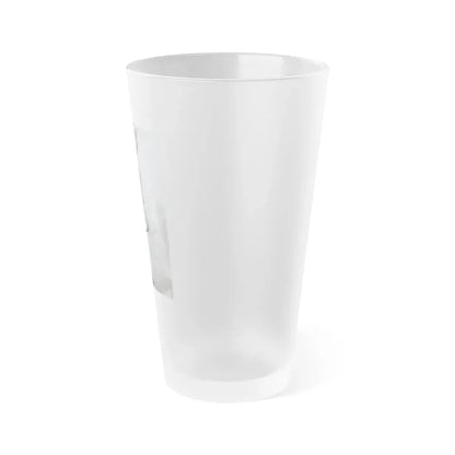Susan Denberg #49 (Vintage Female Icon) Frosted Pint Glass 16oz - Go Mug Yourself