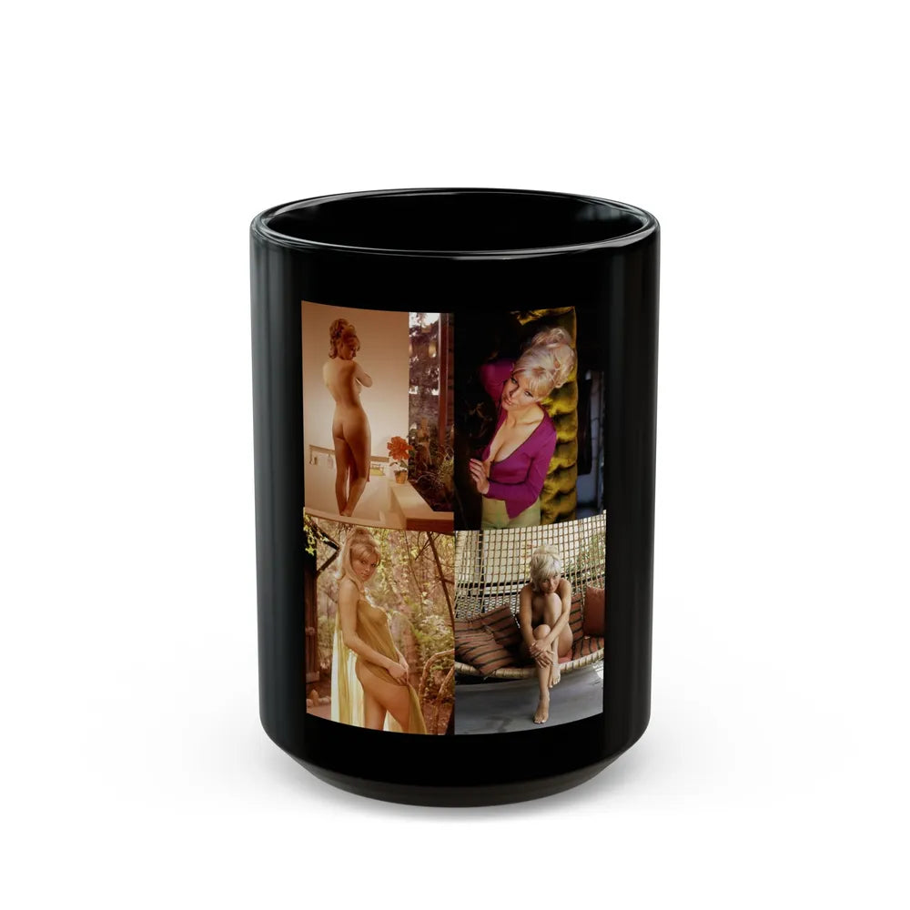 Susan Denberg #53 (Vintage Female Icon) Black Coffee Mug-15oz-Go Mug Yourself