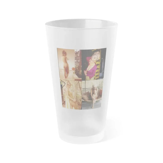 Susan Denberg #53 (Vintage Female Icon) Frosted Pint Glass 16oz 16oz Frosted - Go Mug Yourself