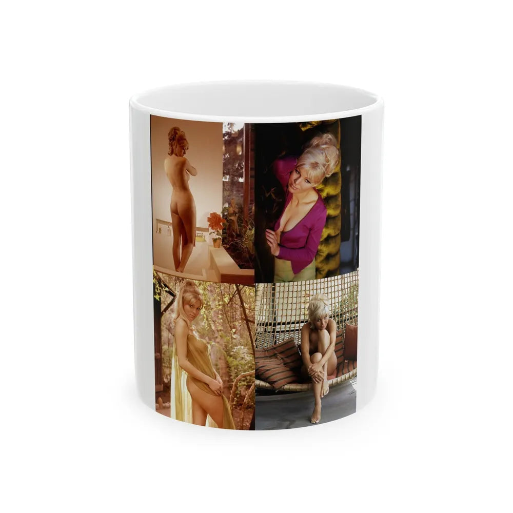 Susan Denberg #53 (Vintage Female Icon) White Coffee Mug-11oz-Go Mug Yourself