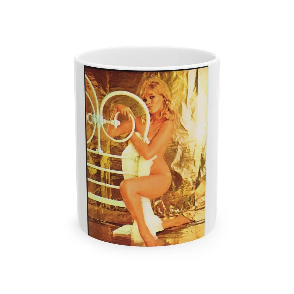 Susan Denberg #571 (Vintage Female Icon) White Coffee Mug-11oz-Go Mug Yourself