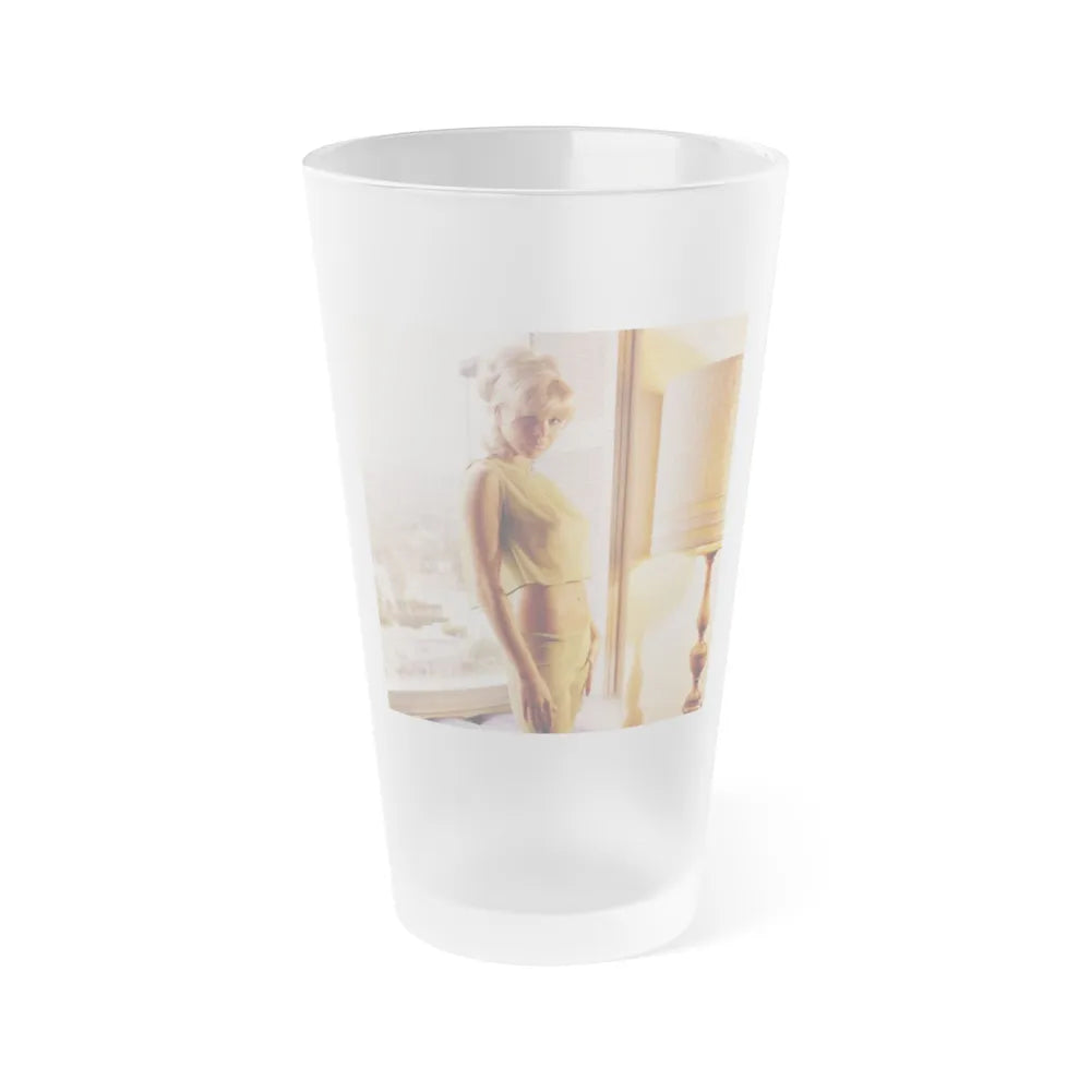 Susan Denberg #59 (Vintage Female Icon) Frosted Pint Glass 16oz-16oz-Frosted-Go Mug Yourself