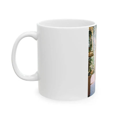 Susan Denberg #67 - Topless (Vintage Female Icon) White Coffee Mug - Go Mug Yourself