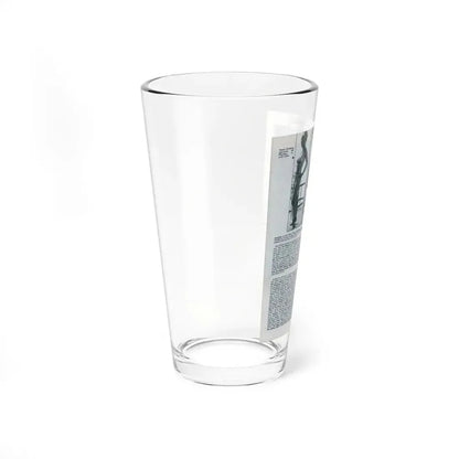 Susan Denberg #94 - B&W Mag. Photos & Article (Vintage Female Icon) Pint Glass 16oz - Go Mug Yourself