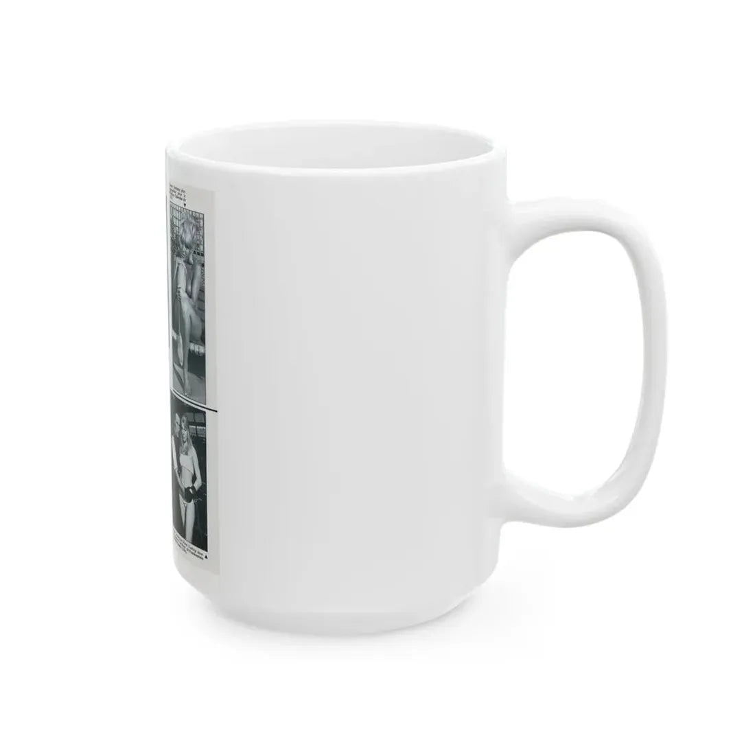 Susan Denberg #94 - B&W Mag. Photos & Article (Vintage Female Icon) White Coffee Mug - Go Mug Yourself