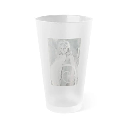 Susan Denberg #96 (Vintage Female Icon) Frosted Pint Glass 16oz 16oz Frosted - Go Mug Yourself